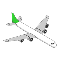 avión de aire